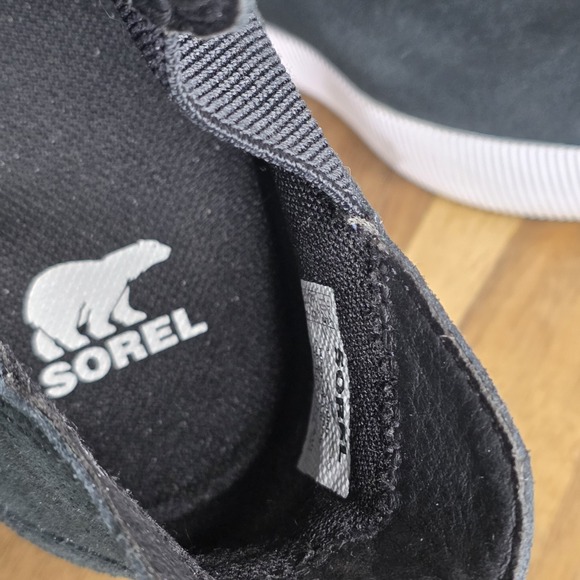 SOREL Womens Out 'N About Slip-On Hidden Wedge Waterproof Shoes Size 10.5 - Picture 10 of 11